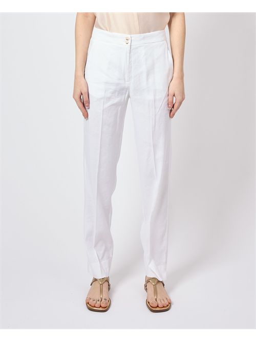 Pantaloni donna Alessia Santi in lino ALESSIA SANTI | 511SD25036S2127